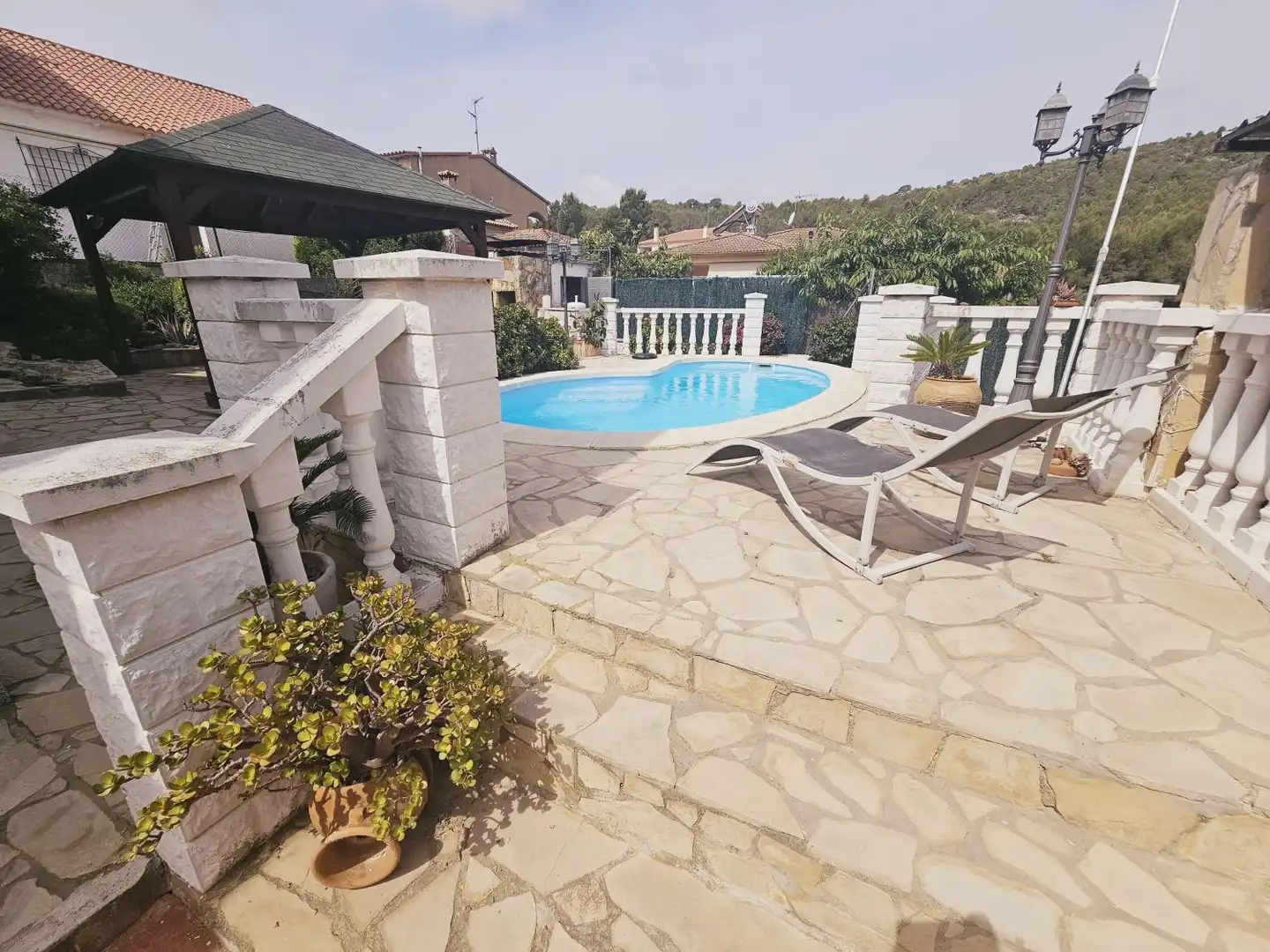 Swimming pool of Houses for sale in El Vendrell  with Air Conditioner and Heating