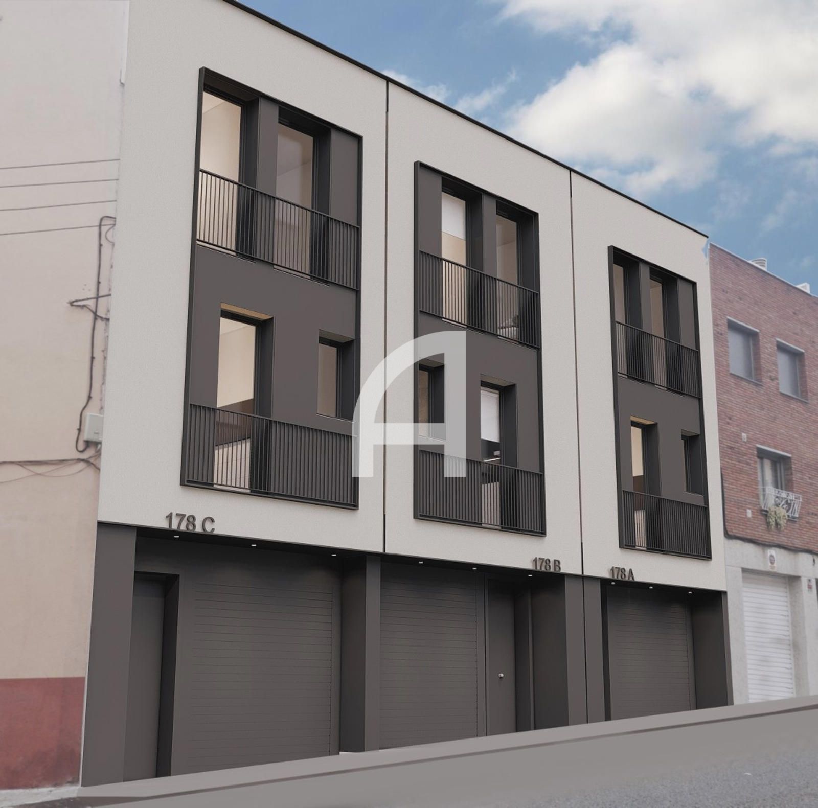 Vista exterior de Terreno en venta en Terrassa