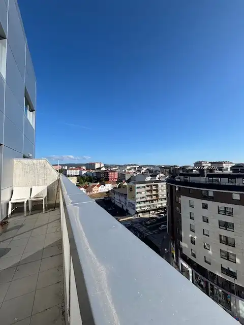 Vista exterior de Dúplex en venda en Narón amb Calefacció, Parquet i Terrassa