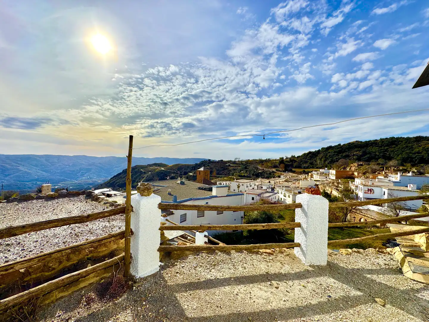 Exterior view of Buildings for sale in Juviles  with Alarm
