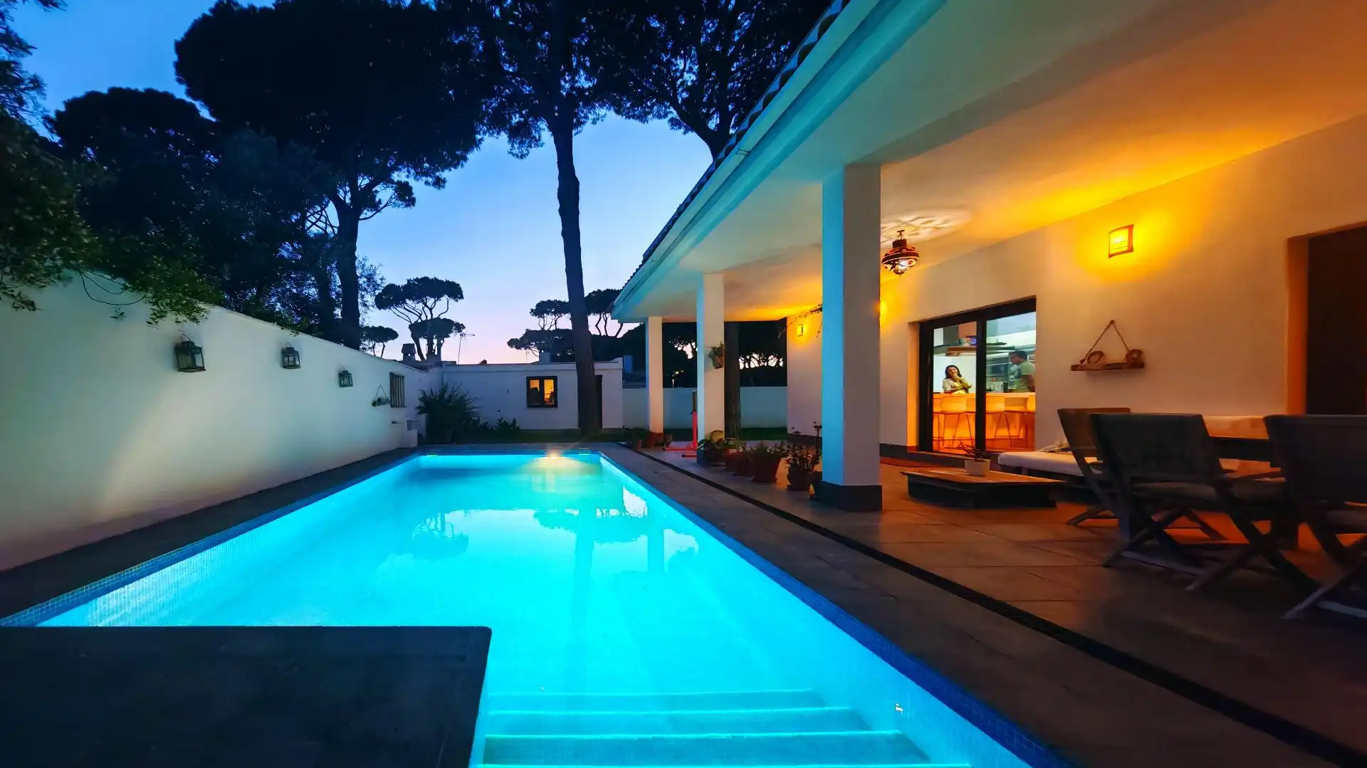 Piscina de Casa o chalet en venta en Chiclana de la Frontera con Aire acondicionado, Jardín privado y Terraza
