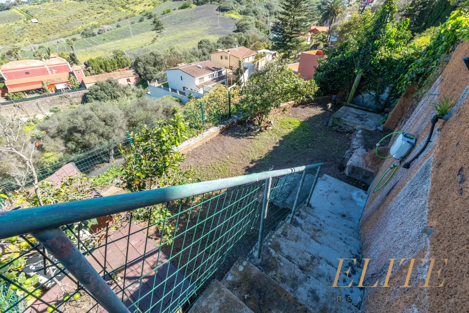 Garten von Einfamilien-Reihenhaus zum Verkauf in Santa Brígida mit Parkett
