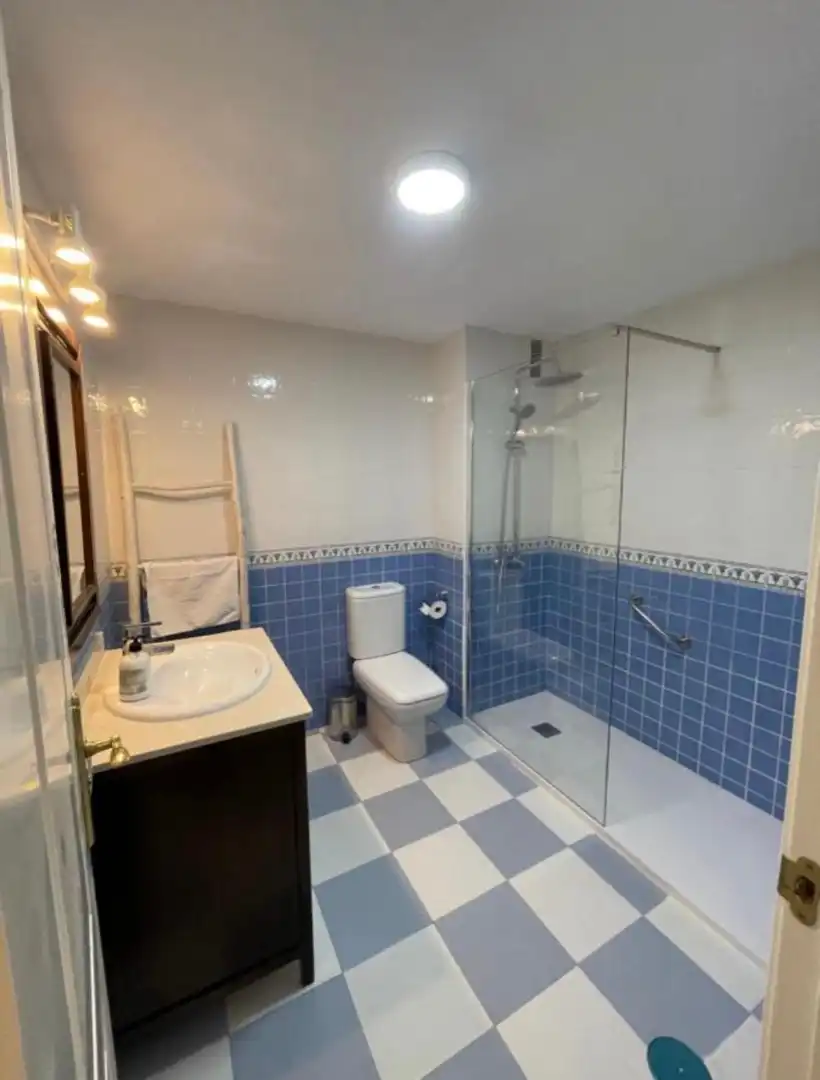 Bathroom of Ground floor for rent in Marbella  with Air Conditioner, Terrace and Furnished