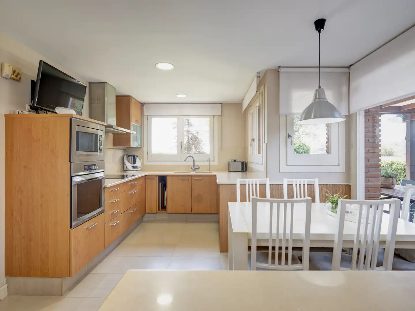 Kitchen of Houses for sale in Sant Andreu de Llavaneres  with Air Conditioner, Heating and Private garden