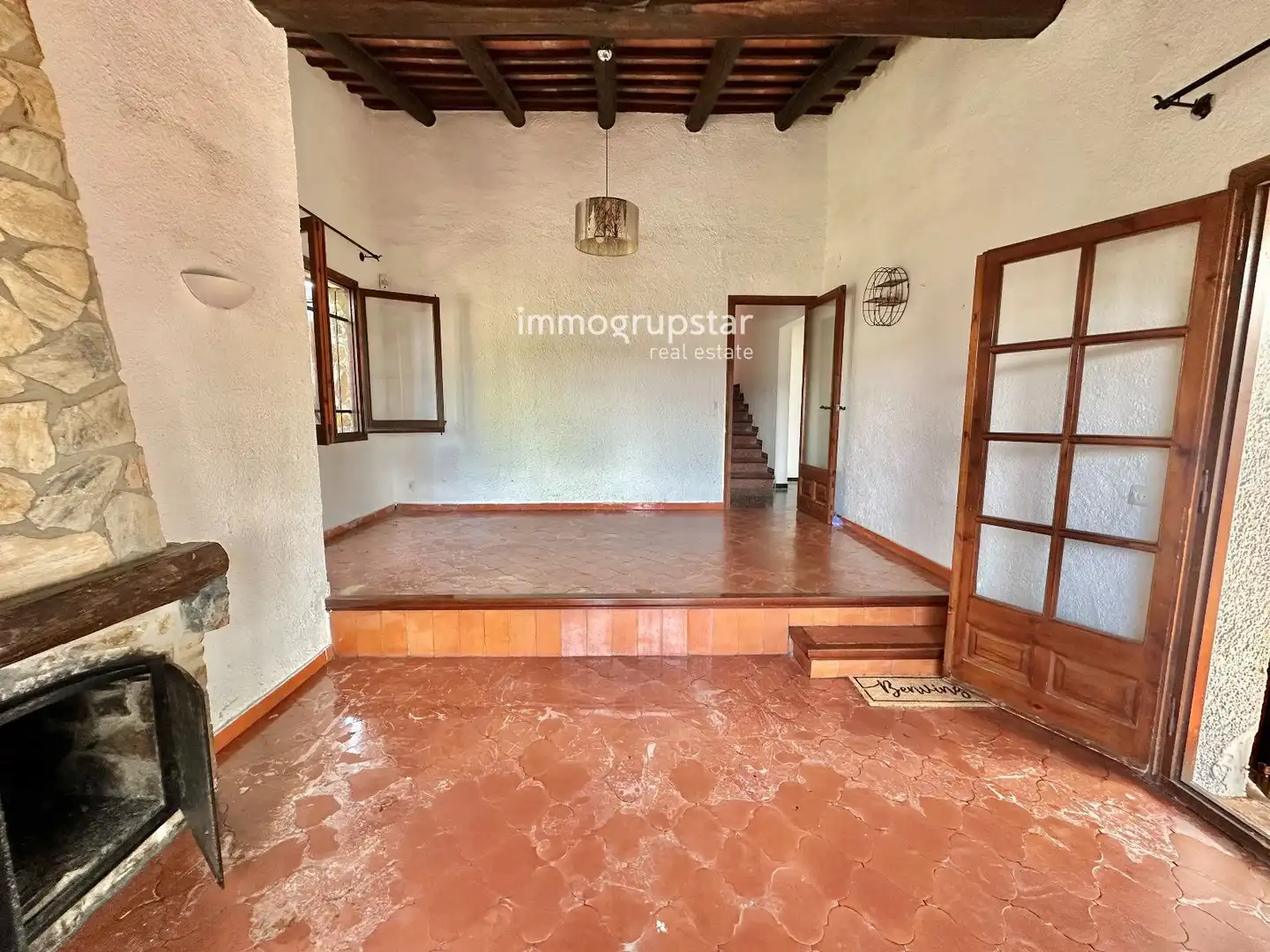 Sala de estar de Casa o chalet en venta en Calonge i Sant Antoni con Terraza