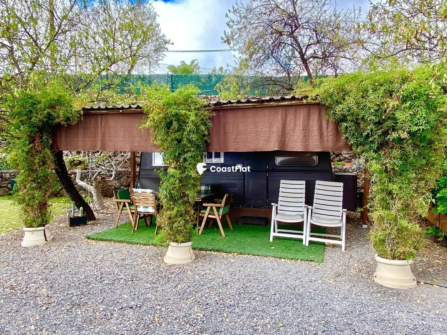 Terrassa de Casa o xalet en venda en Guía de Isora amb Jardí privat