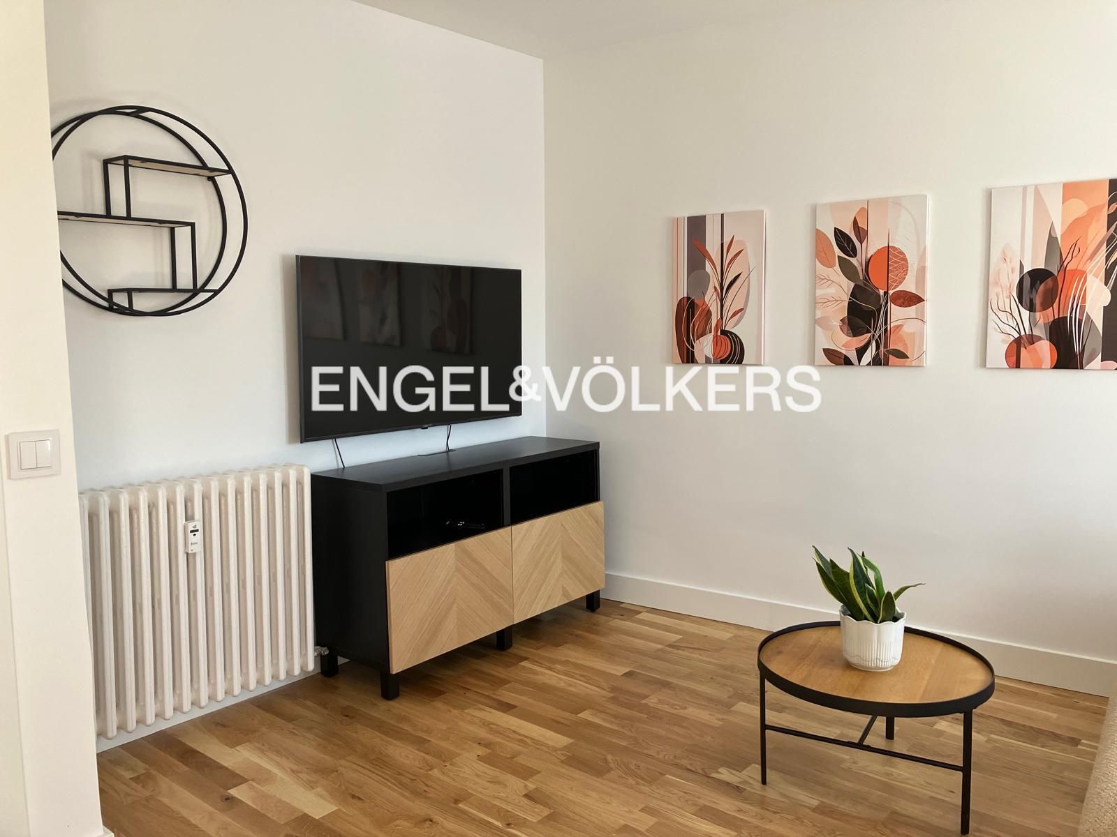 Sala d'estar de Apartament de lloguer en Segovia Capital amb Aire condicionat i Calefacció