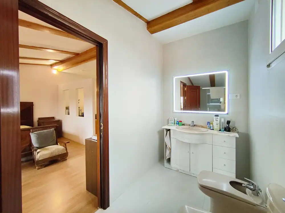 Baño de Casa o chalet en venta en Guadarrama con Calefacción, Jardín privado y Parquet