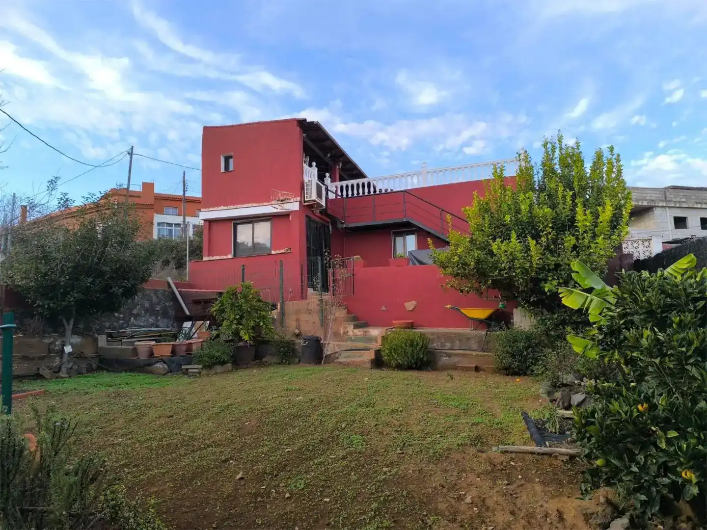 Vista exterior de Piso en venta en El Rosario con Aire acondicionado, Jardín privado y Balcón