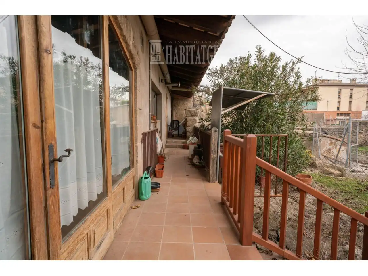 Terrassa de Casa o xalet en venda en Prats de Lluçanès amb Calefacció, Jardí privat i Terrassa