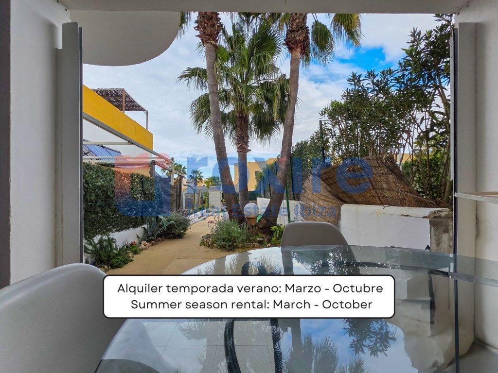 Terrace of Planta baja for rent in Sant Josep de sa Talaia  with Air Conditioner, Private garden and Terrace