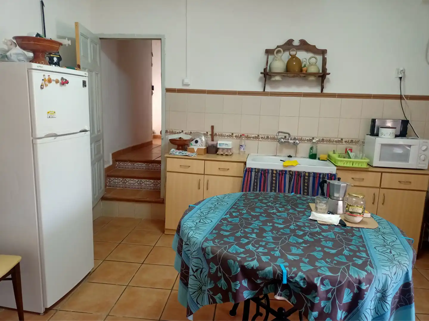 Cocina de Casa o chalet en venta en Cañada del Hoyo con Terraza, Amueblado y Balcón