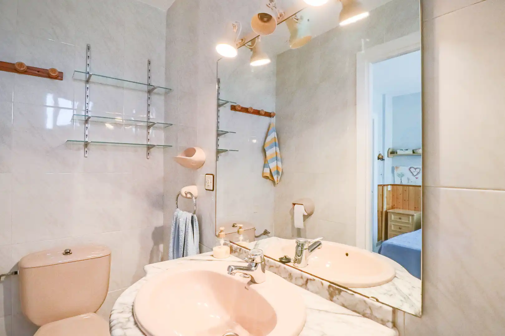 Bathroom of Apartments for sale in La Manga del Mar Menor  with Air Conditioner, Terrace and Storage room
