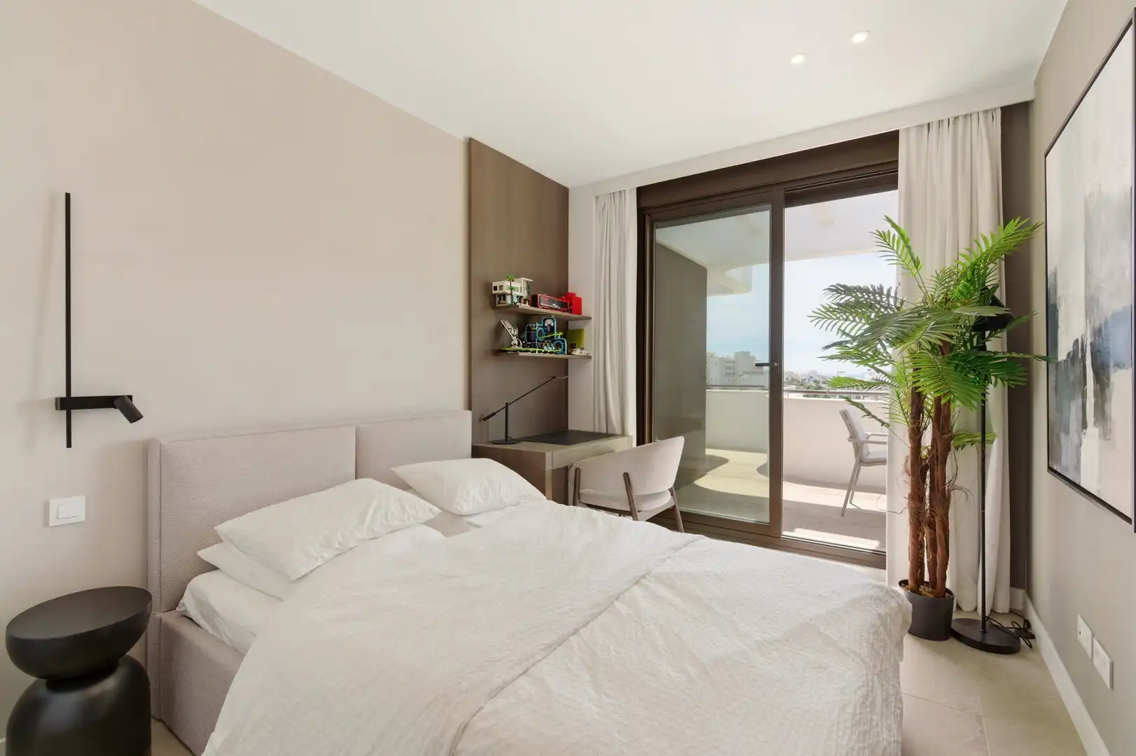 Bedroom of Attic for sale in Estepona  with Air Conditioner, Terrace and Swimming Pool