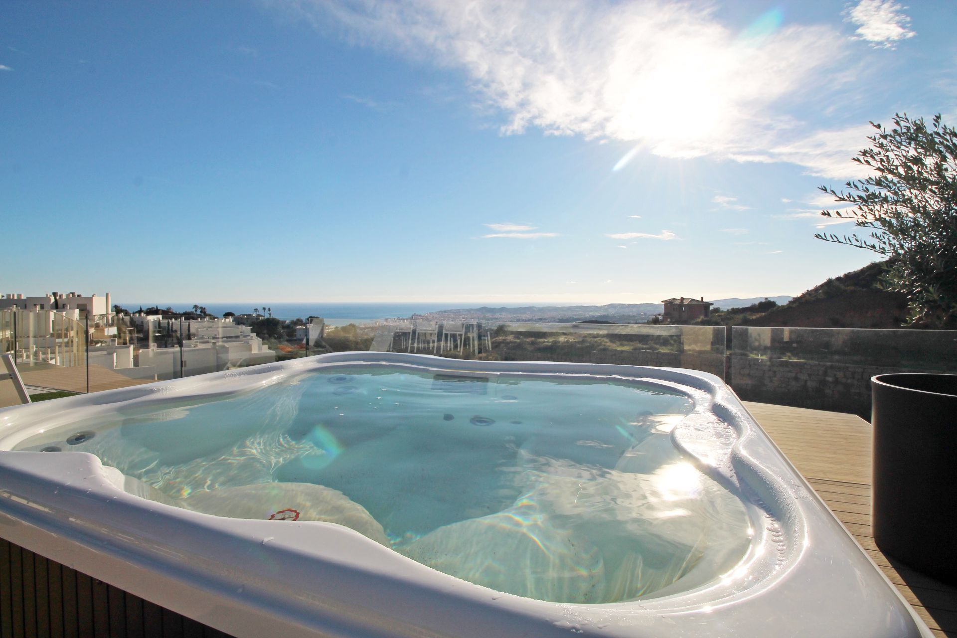 Piscina de Àtic en venda en Mijas amb Aire condicionat, Calefacció i Terrassa