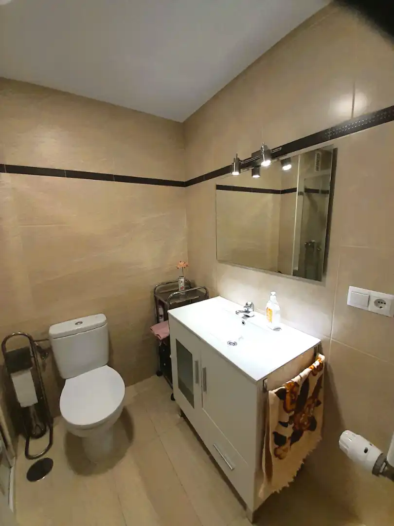 Bany de Apartament de lloguer en Valladolid amb Calefacció, Terrassa i Traster