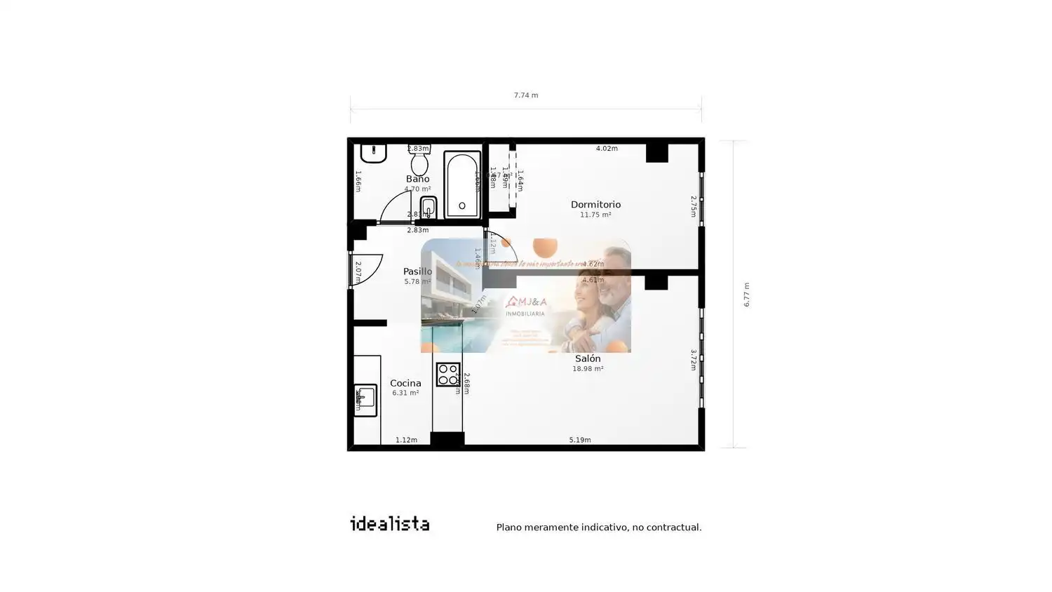 Appartement avec ascenseur à vendre à DE L'ARQUITECTE ROS, imagen 17