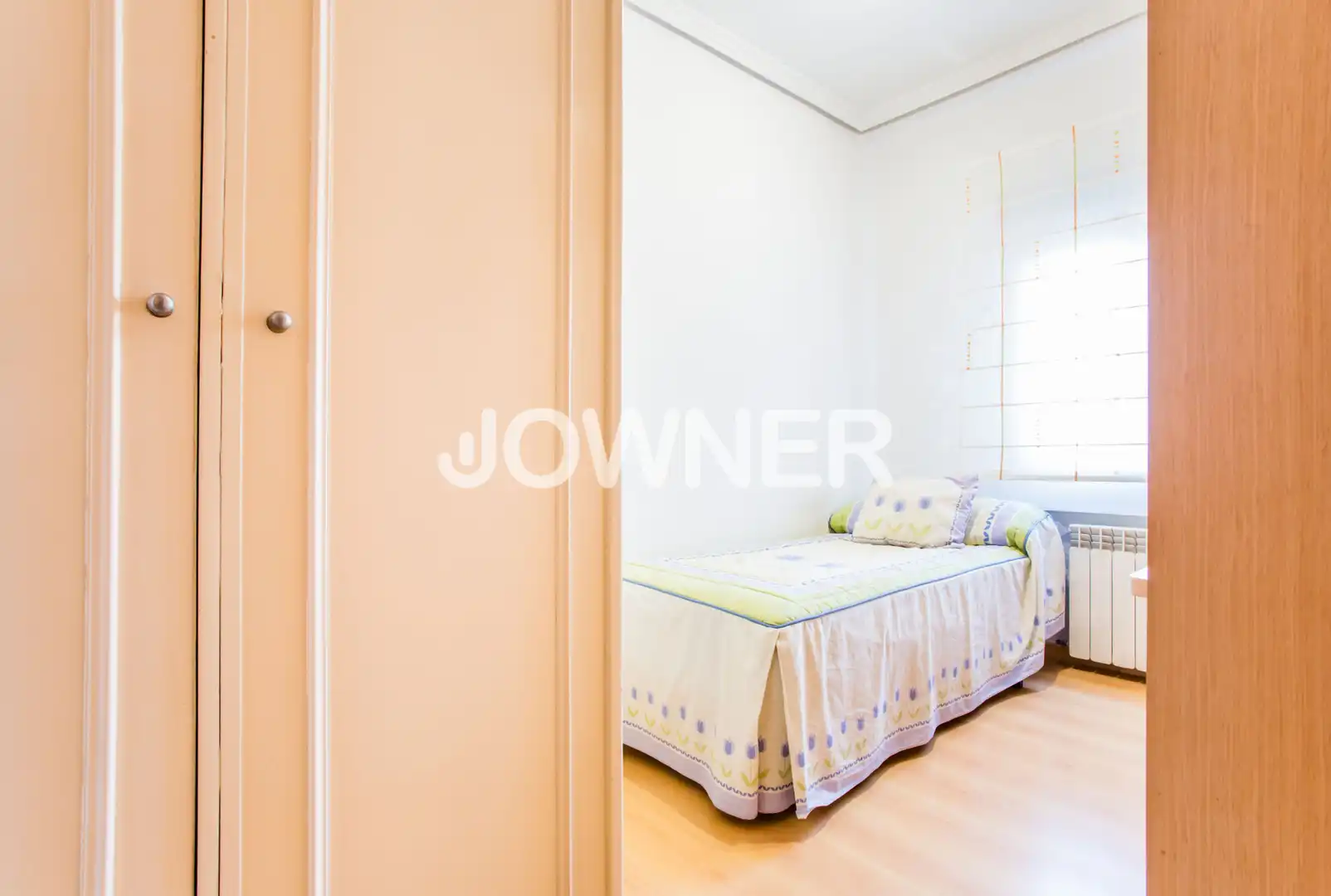 Bedroom of Flat for rent in Madrid  with Air Conditioner, Heating and Terrace