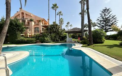 Swimming pool of Apartment for sale in Marbella  with Air Conditioner, Terrace and Storage room