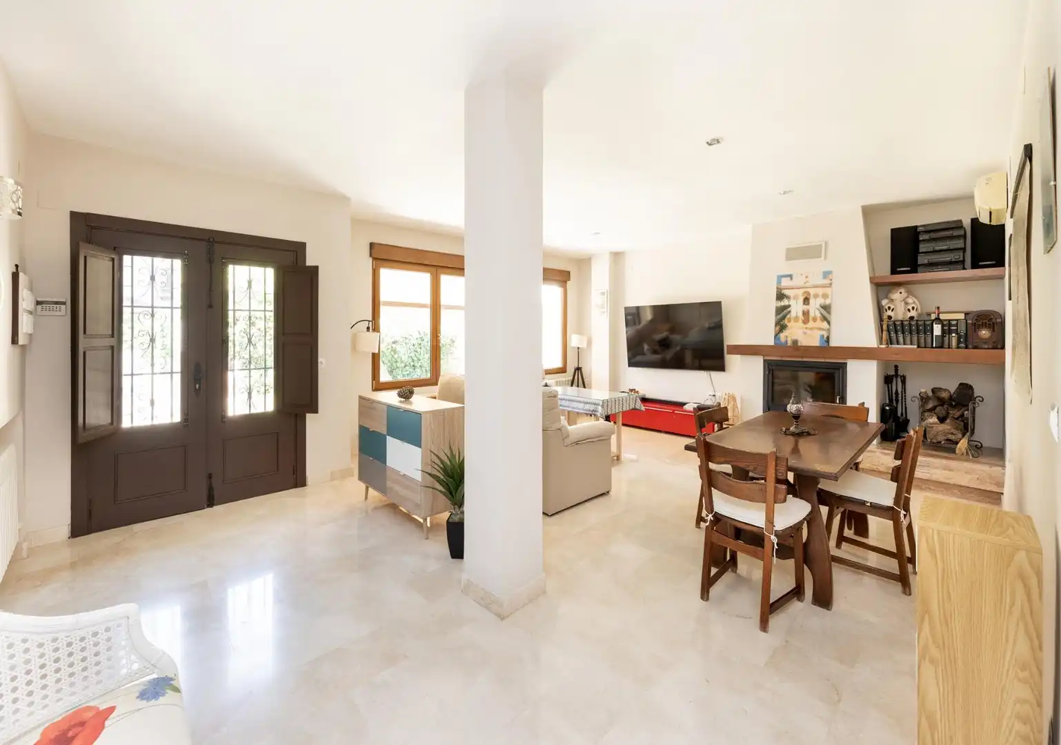 Living room of Houses for sale in Albolote  with Air Conditioner, Heating and Private garden