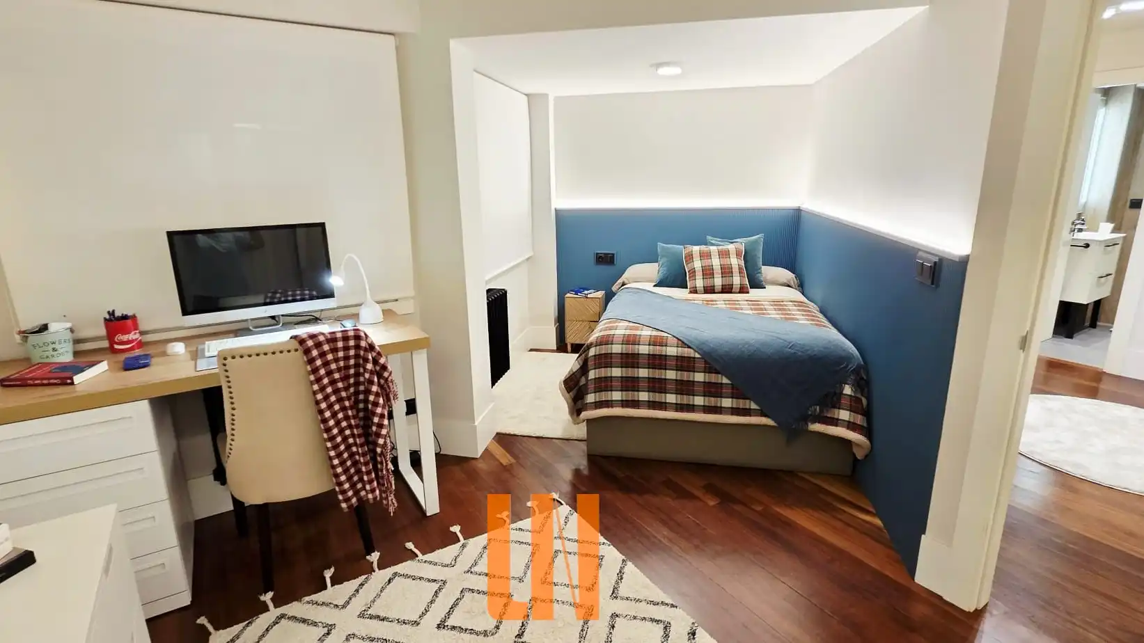 Schlafzimmer von Wohnung zum Verkauf in A Coruña Capital  mit Heizung, Ofen und Waschmaschine