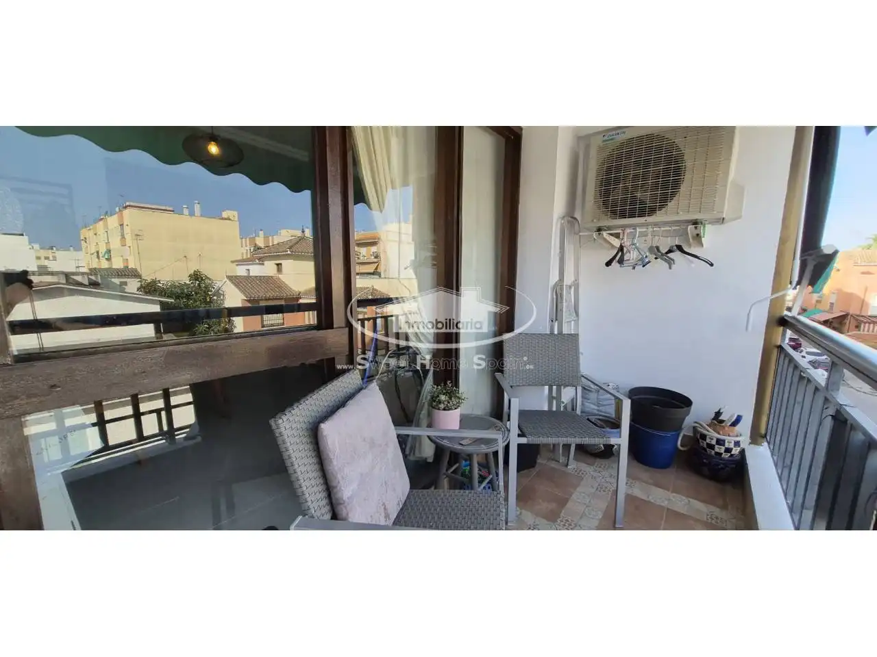 Balcony of Flat for sale in Sanlúcar de Barrameda  with Air Conditioner, Terrace and Furnished