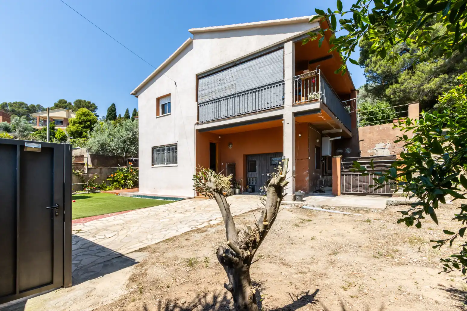 Jardí de Casa o xalet en venda en Viladecavalls amb Jardí privat i Moblat