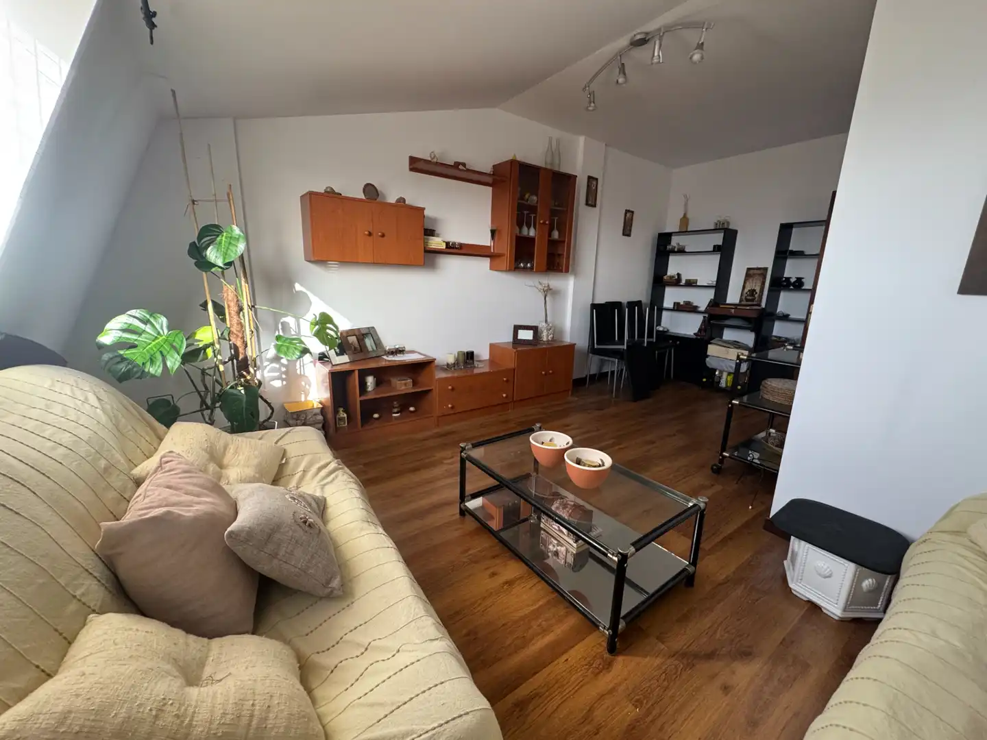 Living room of Apartments for sale in Carnota  with Heating and Furnished