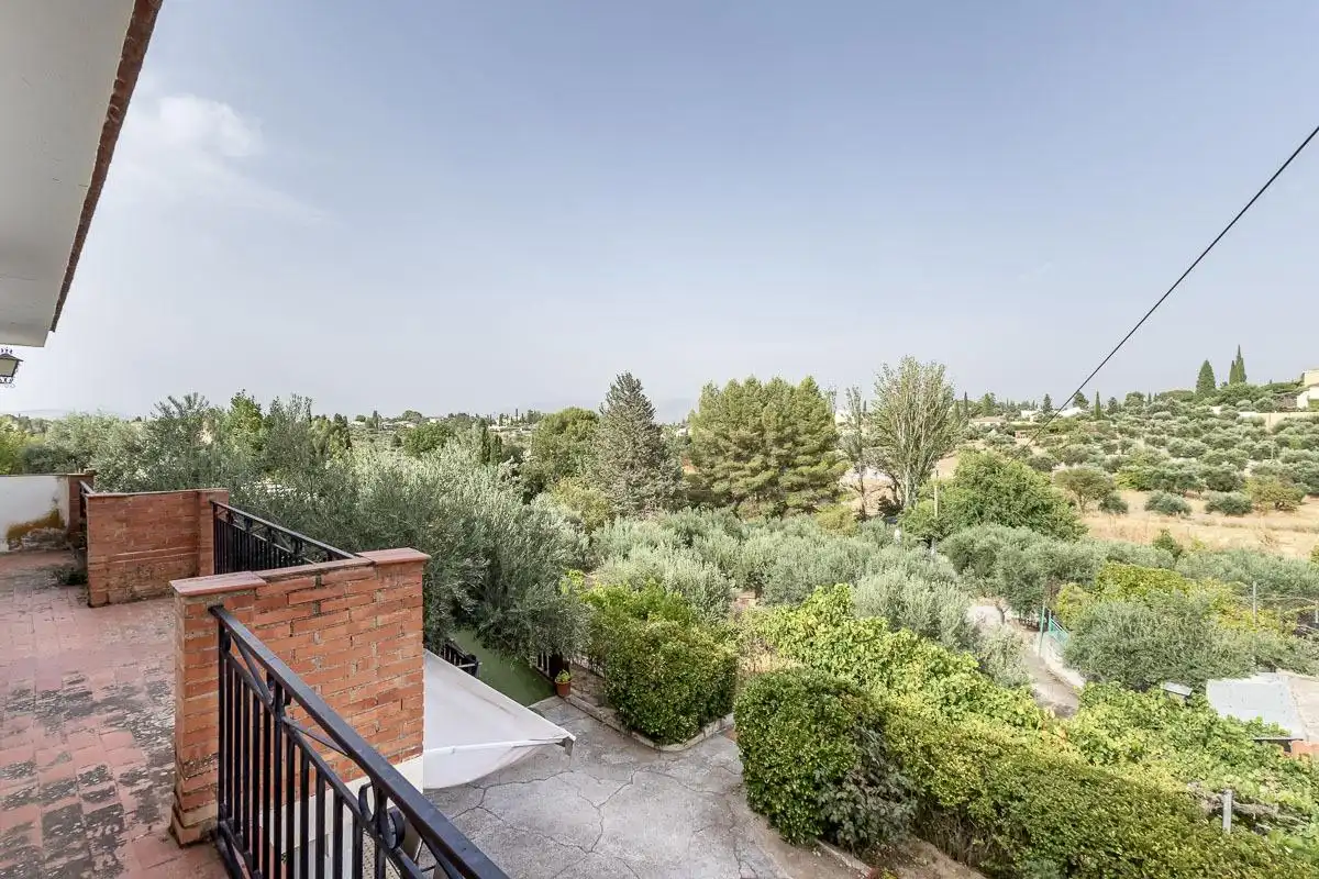 Terraza de Casa o chalet en venta en Las Gabias con Jardín privado, Terraza y Piscina