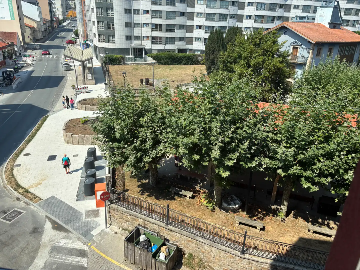 Vista exterior de Piso de alquiler en Culleredo con Calefacción, Parquet y Trastero