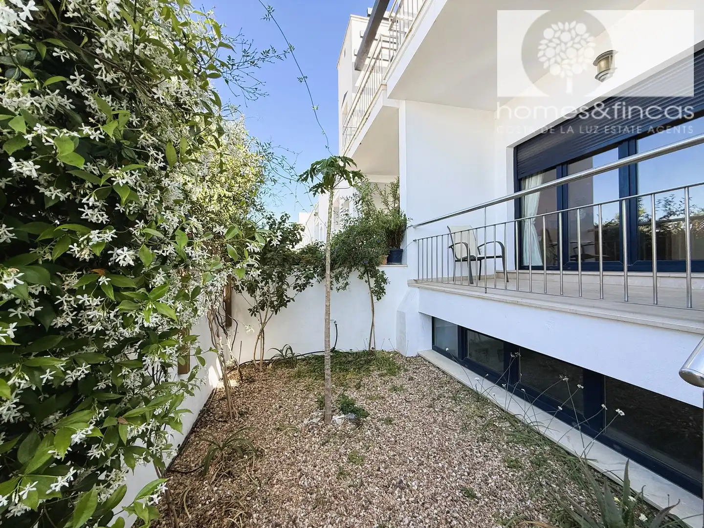 Garden of Detached homes for sale in Ayamonte  with Air Conditioner, Terrace and Furnished