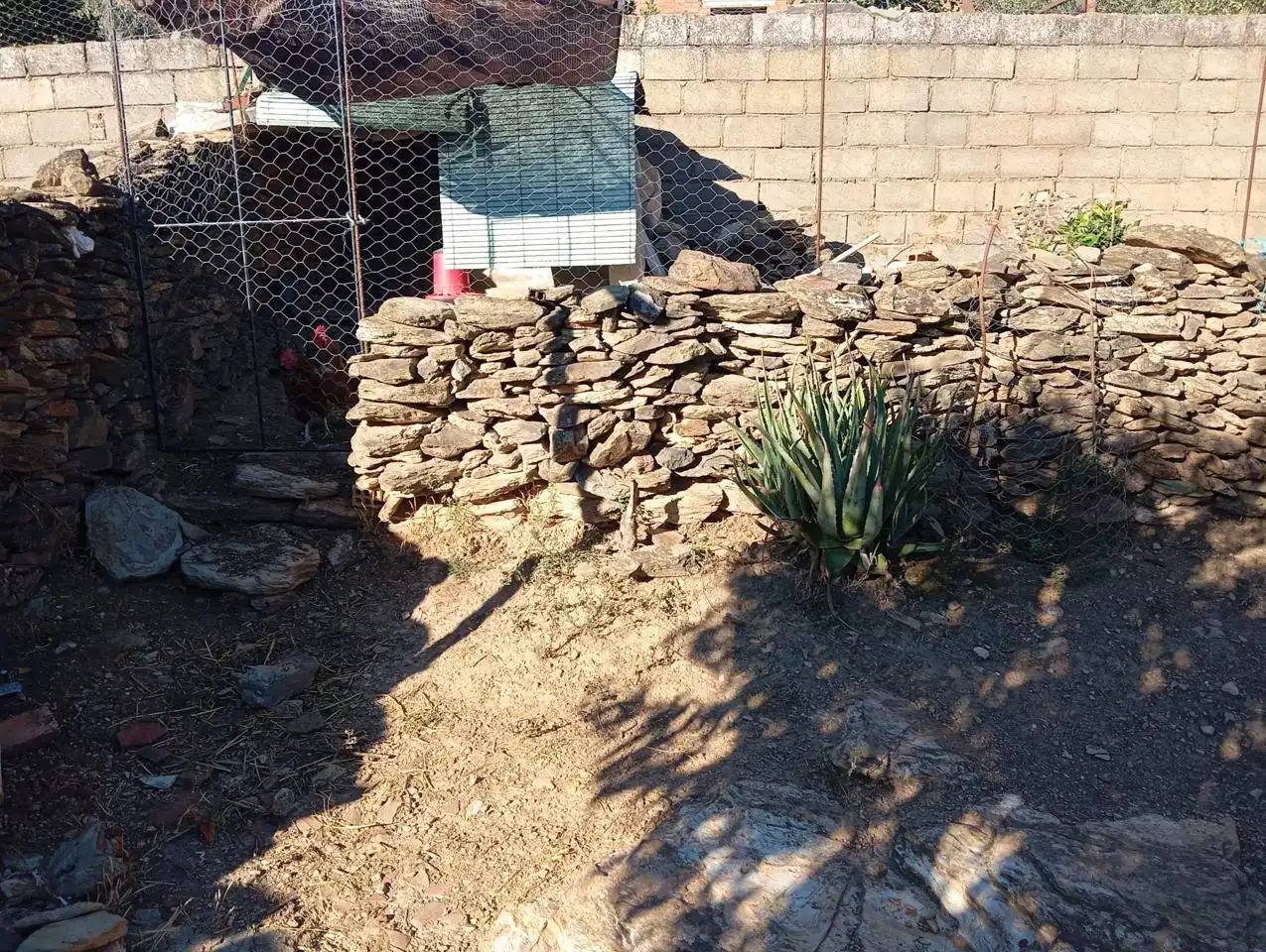 Jardí de Casa adosada en venda en Zahínos