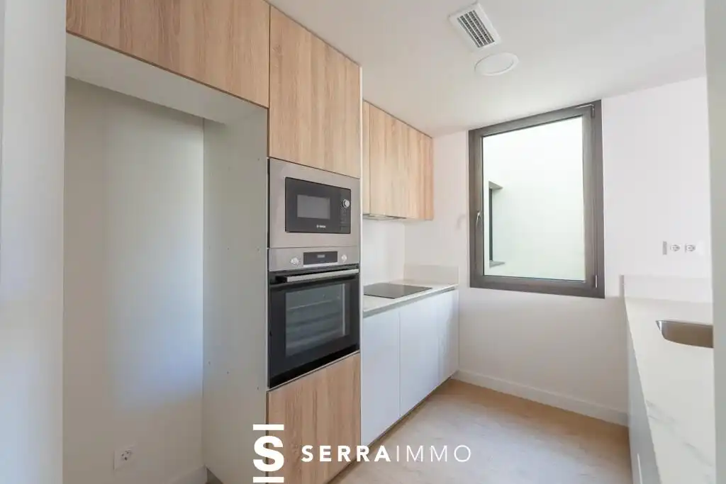 Cocina de Ático en venta en Vilanova i la Geltrú con Aire acondicionado, Terraza y Balcón
