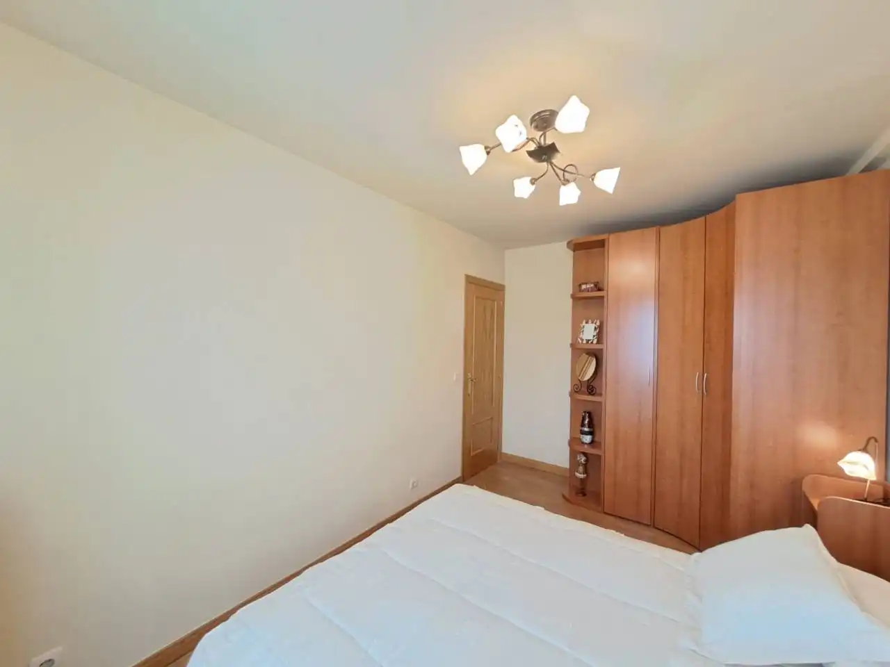 Bedroom of Flat for sale in Valdorros  with Heating, Parquet flooring and Terrace