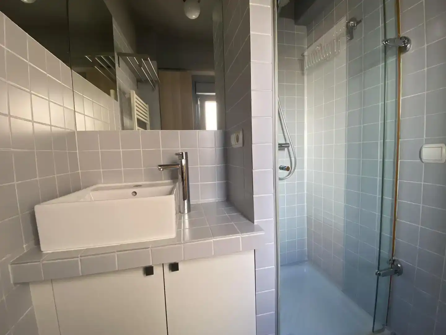 Badezimmer von Dachboden zum Verkauf in Valladolid Capital mit Klimaanlage