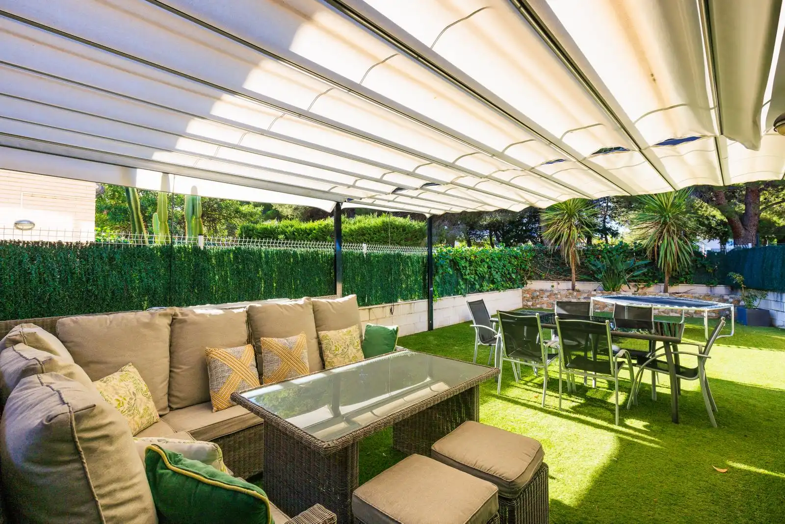 Terraza de Casa adosada en venta en Cambrils con Aire acondicionado, Calefacción y Jardín privado