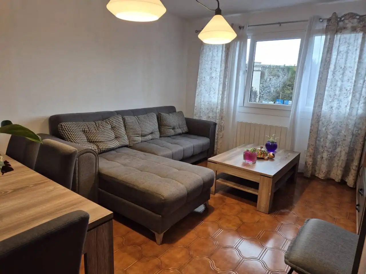 Wohnzimmer von Wohnung zum Verkauf in Oza dos Ríos
