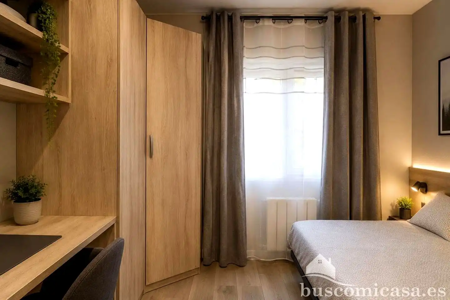 Bedroom of Ground floor for sale in Linares  with Air Conditioner, Parquet flooring and Furnished