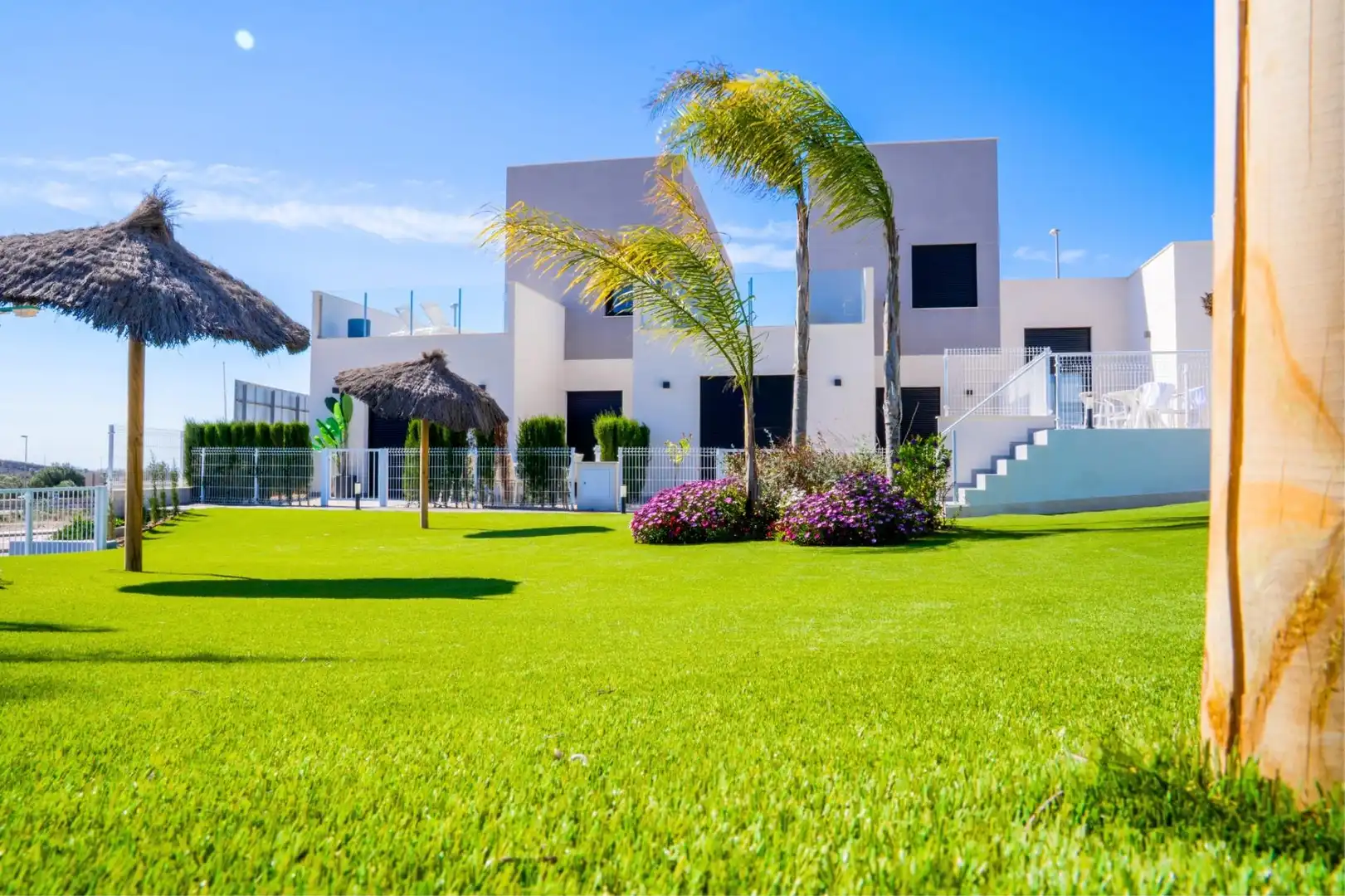 Vista exterior de Casa adosada en venta en Murcia con Aire acondicionado, Calefacción y Jardín privado