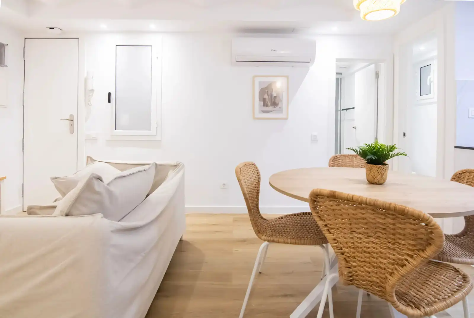 Living room of Flat for rent in Sants - Montjuïc