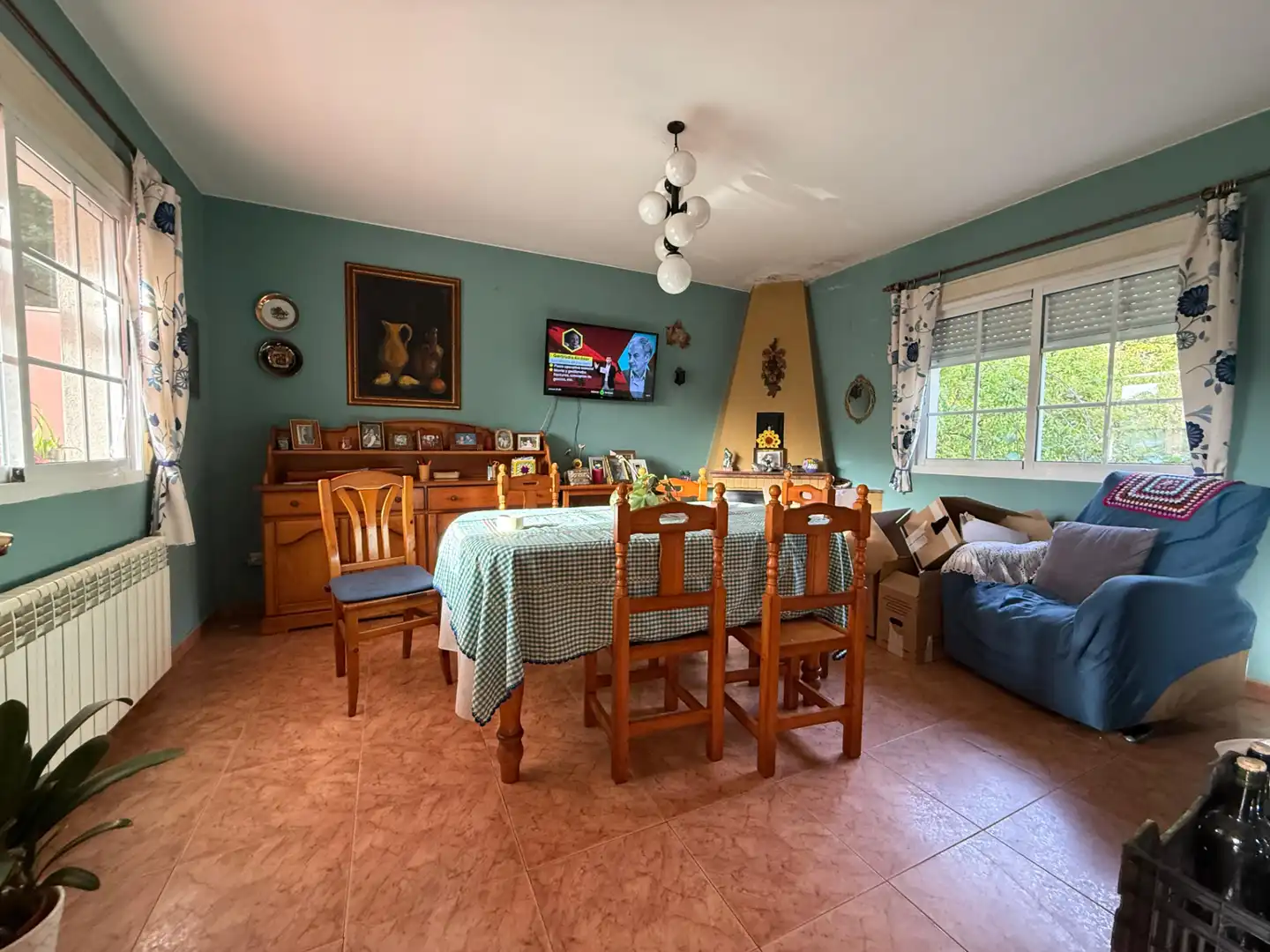 Dining room of Houses for sale in Begonte  with Heating, Private garden and Terrace