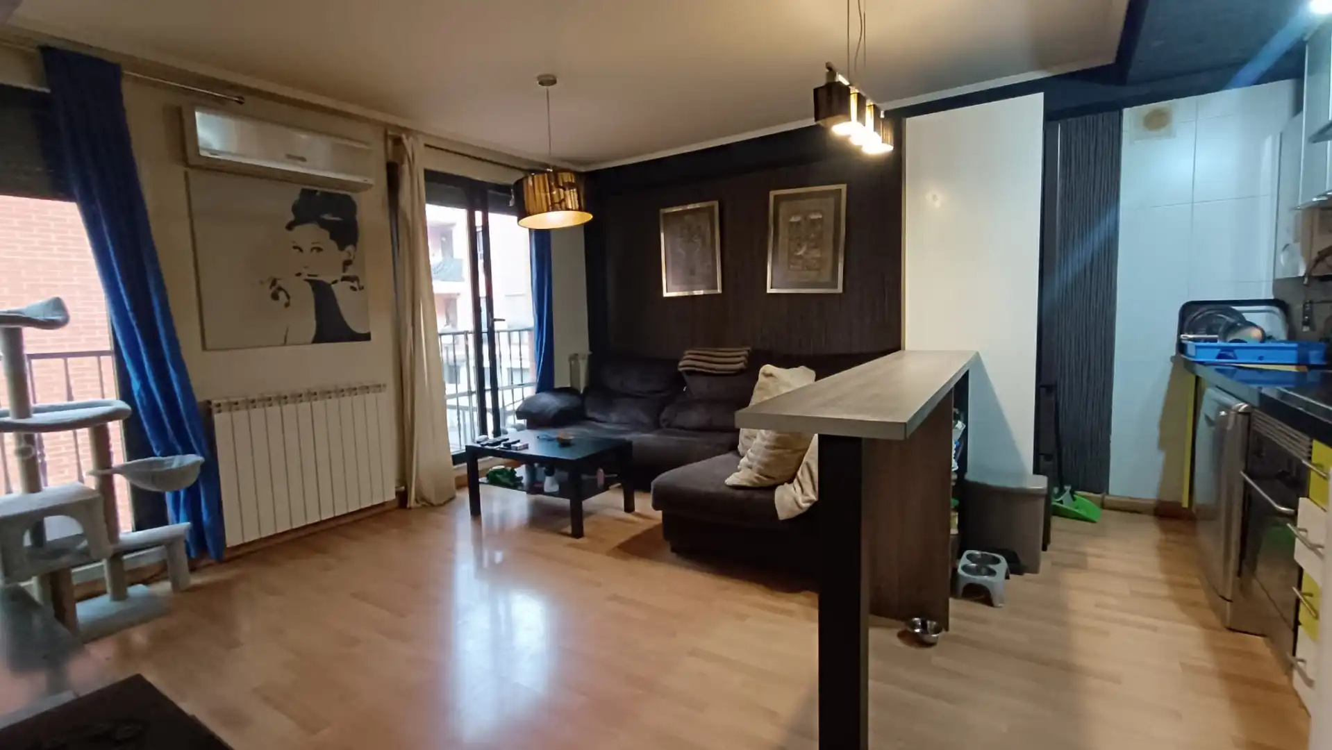 Wohnzimmer von Wohnung zum Verkauf in Castellanos de Moriscos mit Heizung, Möbliert und Ofen