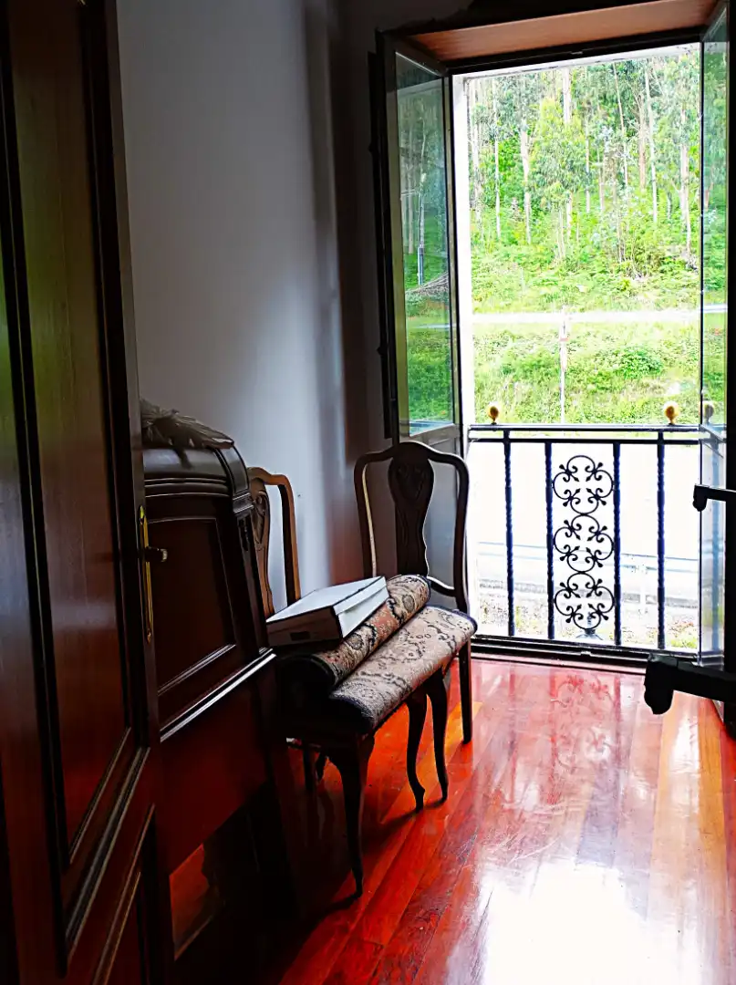 Dormitori de Finca rústica en venda en Ourol amb Calefacció, Jardí privat i Parquet