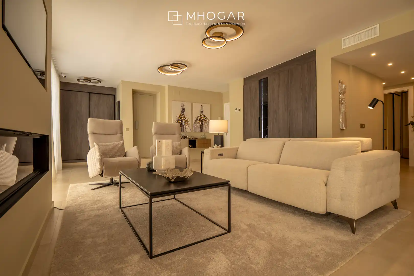 Sala de estar de Ático en venta en Calpe / Calp con Aire acondicionado, Calefacción y Terraza
