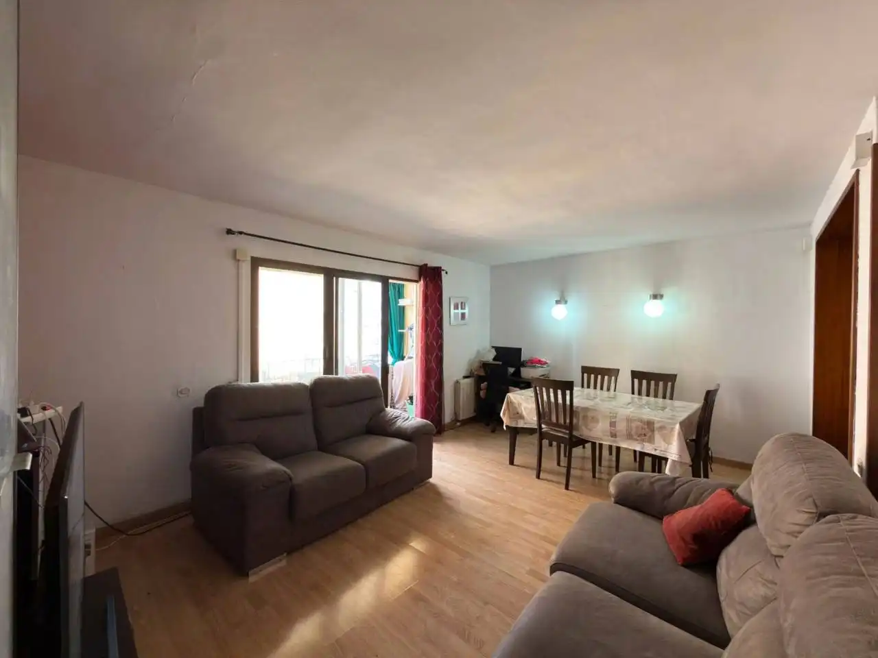 Wohnzimmer von Wohnung zum Verkauf in Lloret de Mar mit Heizung, Möbliert und Balkon