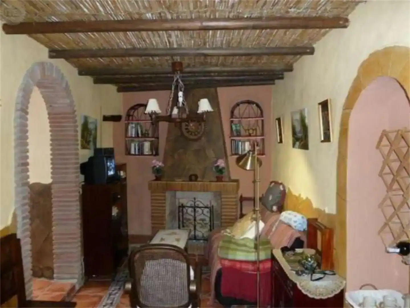 Sala de estar de Planta baja en venta en Arenas con Amueblado