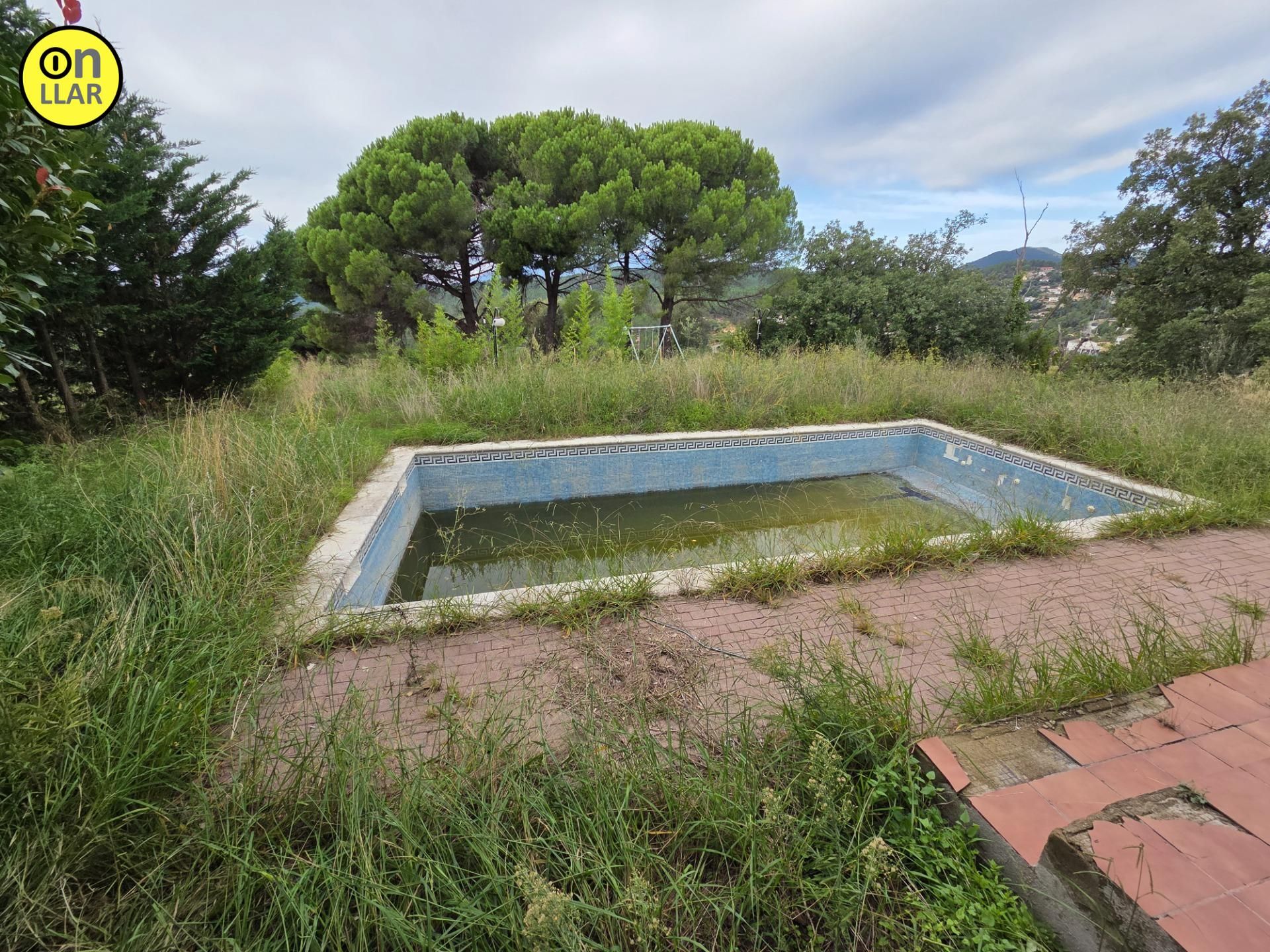 Piscina de Casa o xalet en venda en Riudarenes