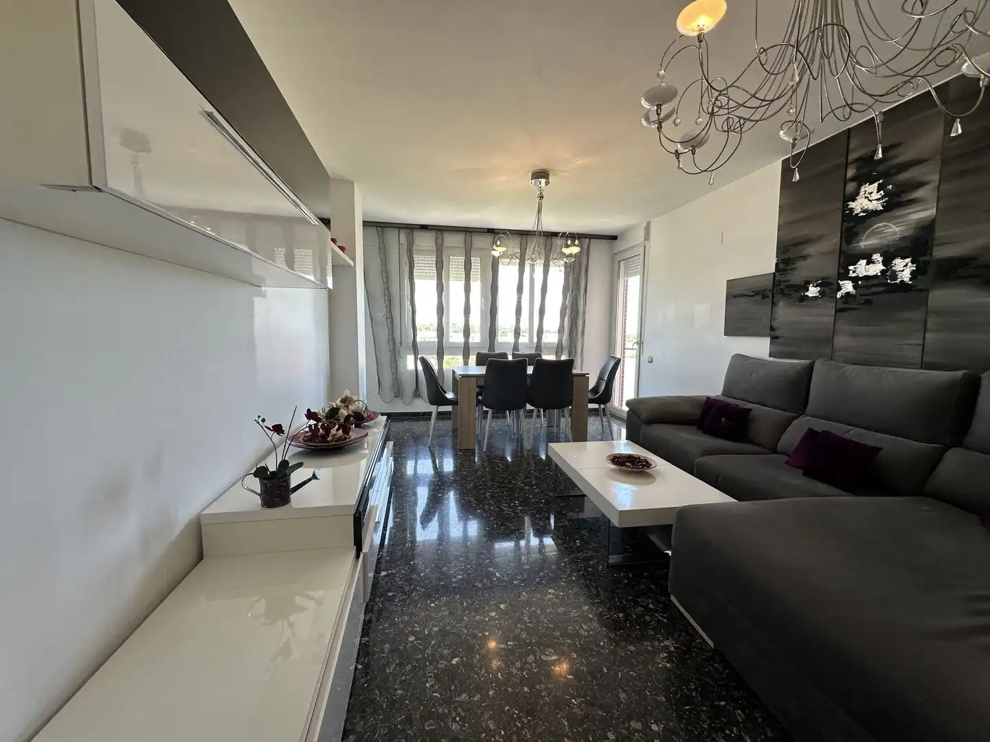 Sala de estar de Piso en venta en Ontinyent con Calefacción y Trastero