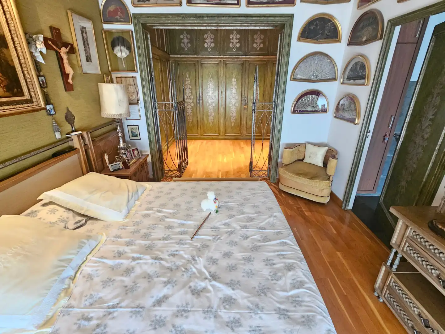 Bedroom of Flat for sale in Sabadell  with Heating, Parquet flooring and Terrace