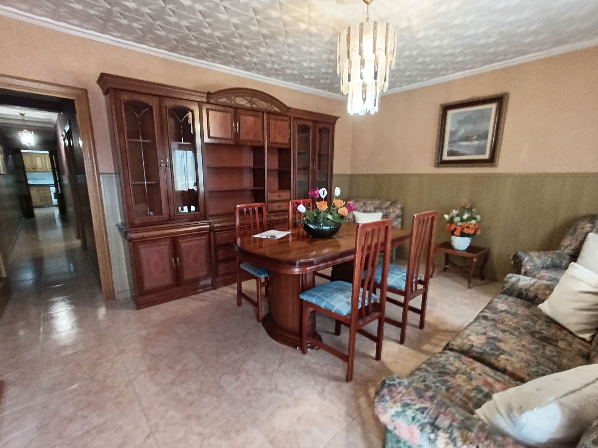 Comedor de Casa o chalet en venta en Castellón de la Plana / Castelló de la Plana con Terraza, Amueblado y Horno